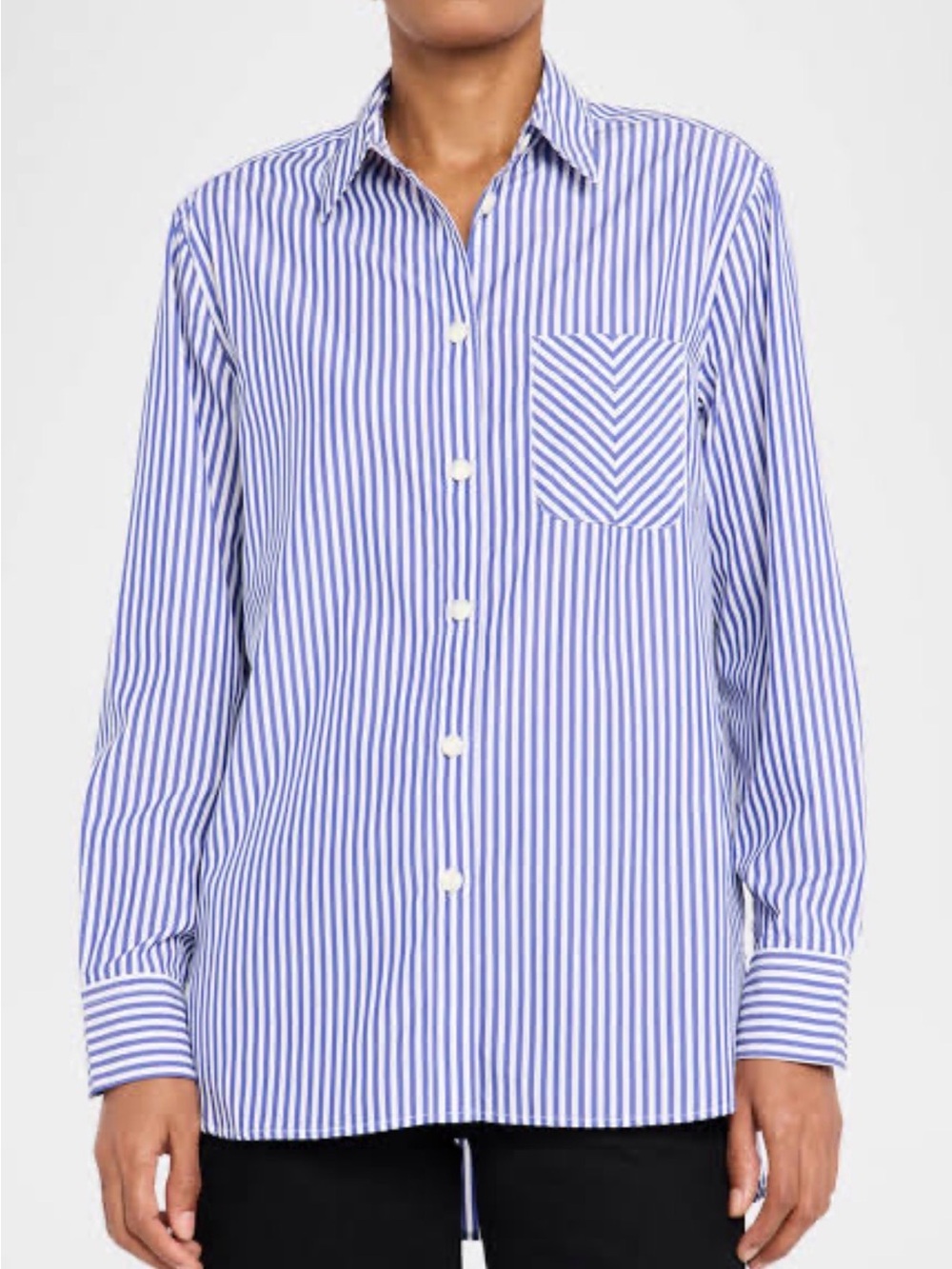 rag & bone Maxine Striped Button-Front NWOT Size Medium